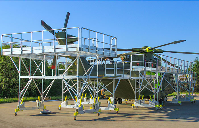 Work Platform for EH-101 helicopter